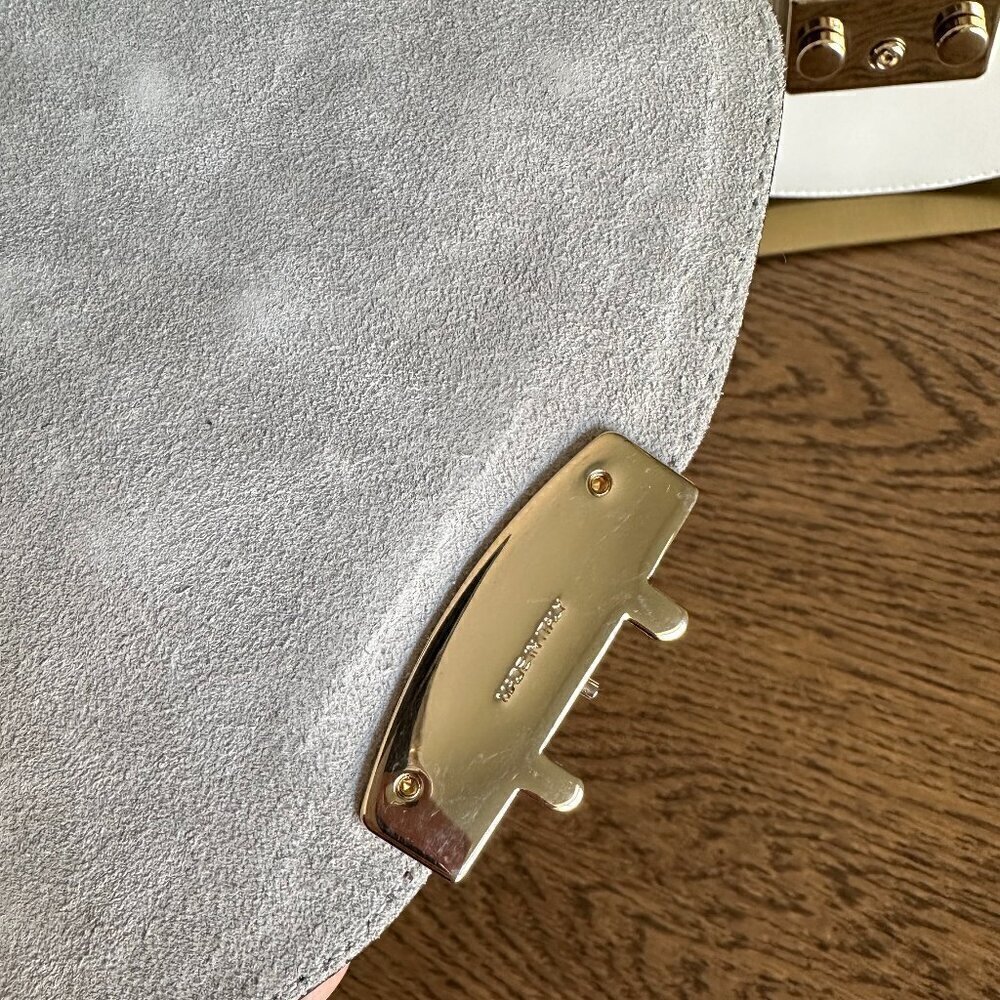 NEW!Furla My Play Interchangeable Metropolis Leather Flap -Bohemia brown - Picture 4 of 8